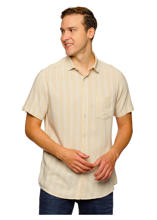 Cream Pie Printed Shirt - Tusok