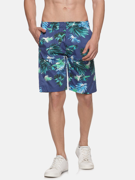 Seagrass Men's Tropical Printed Shorts - Tusok
