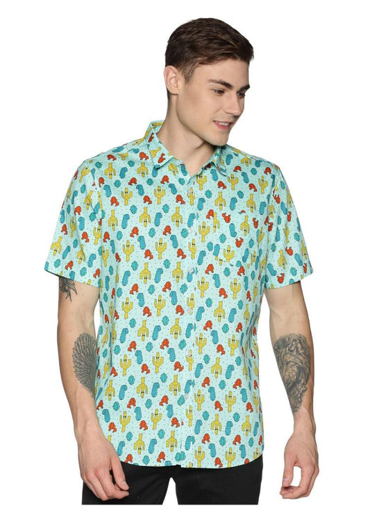 Prickly Pear Printed Shirt - Tusok