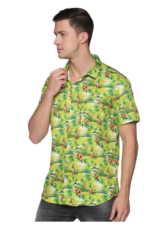 Emerald Printed Shirt - Tusok