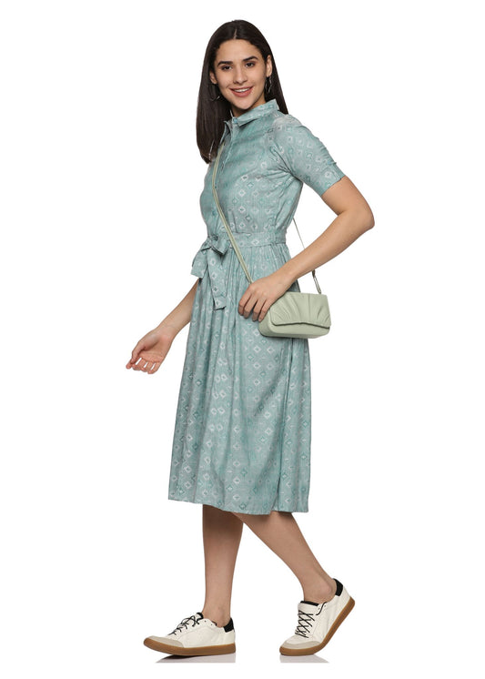 Laurel Rayon Women Dress - Tusok
