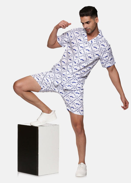 Moustach Men's Co-ords Set - Tusok