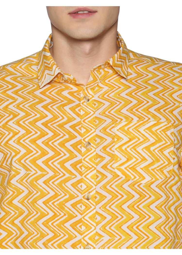 Mango Printed Shirt - Tusok