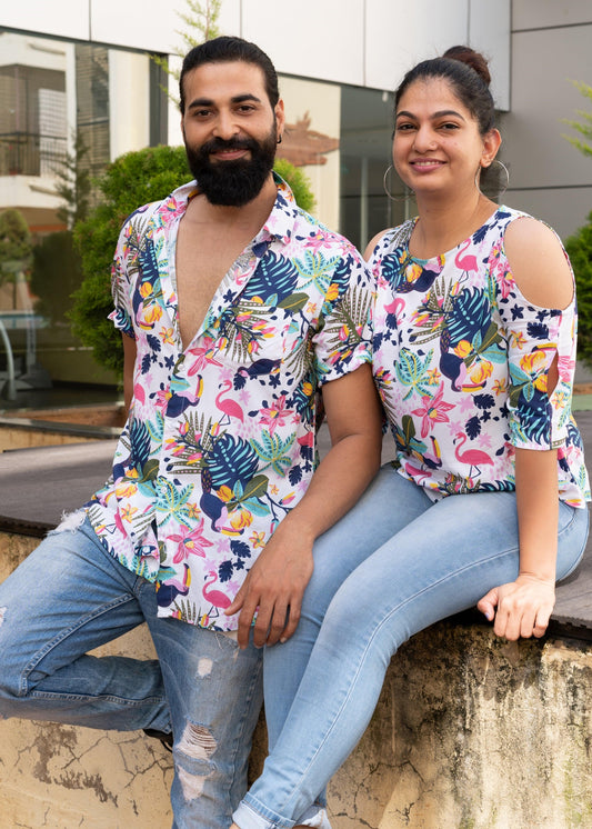 Pina Colada Couple Matching Dress - Tusok