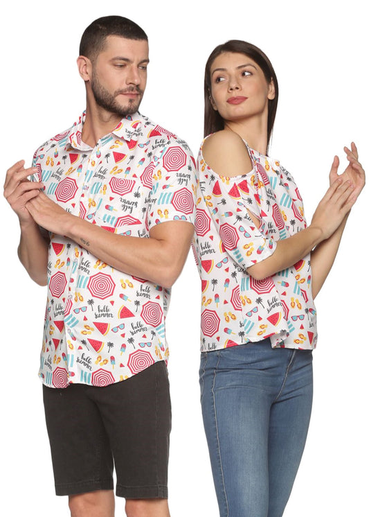 Hello Summer Couple Matching Dress - Tusok