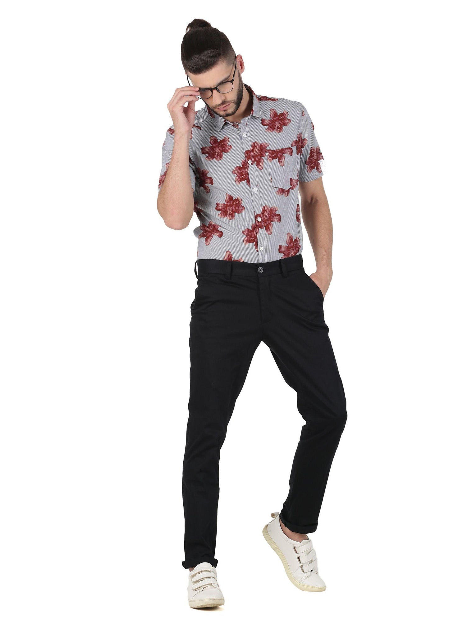 Tusok-brown-bloomFeatured Shirt, Vacation-Printed Shirtimage-Brown Bloom (4)