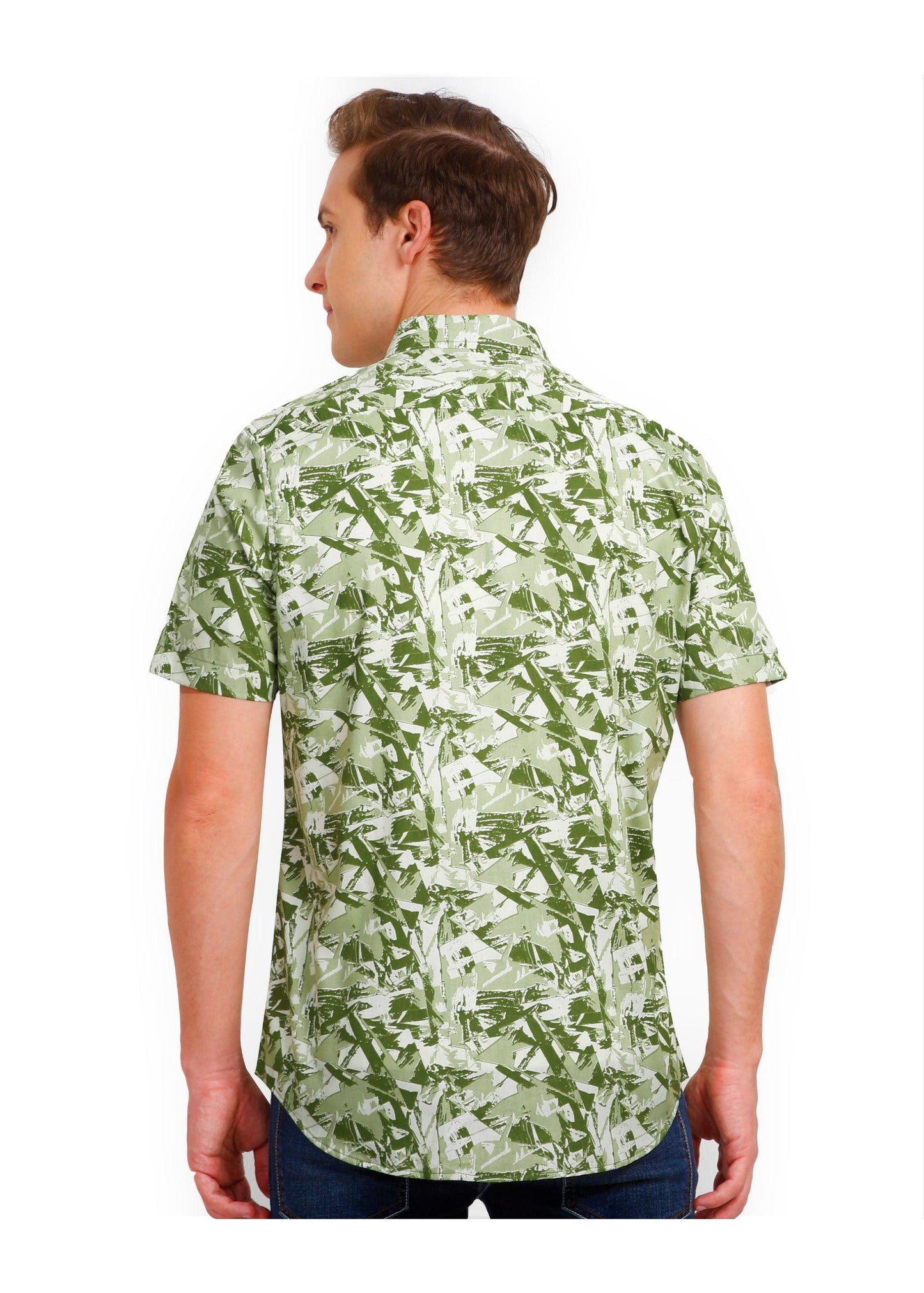 Tusok-mojitoVacation-Printed Shirtimage-Green Zigzag (3)