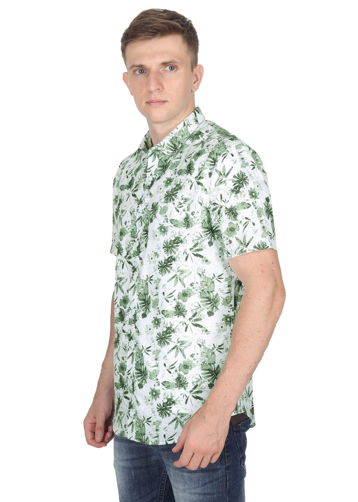 Tusok-orchardFeatured Shirt, Vacation-Printed Shirtimage-Green Linen (2)