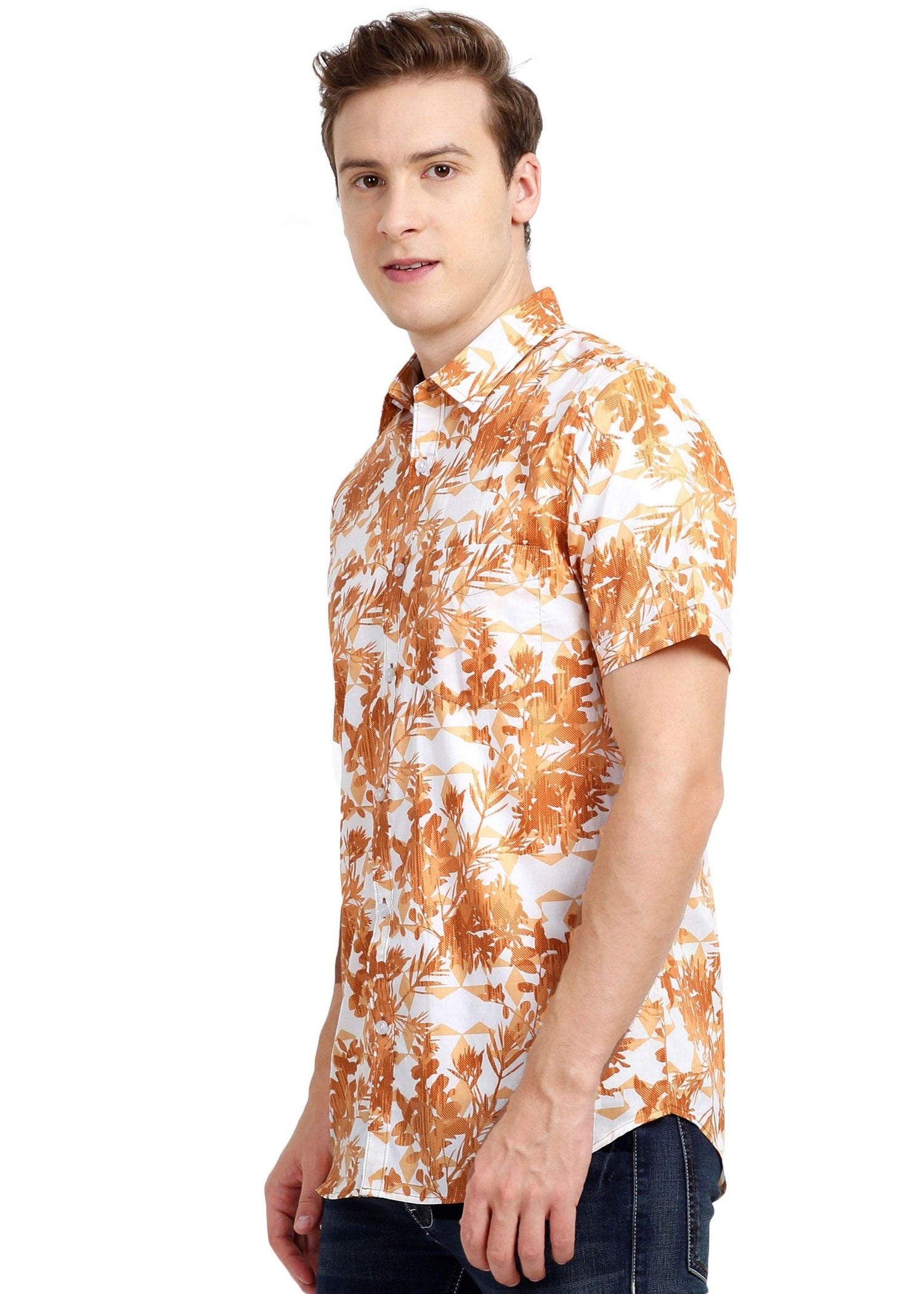Tusok-walnutVacation-Printed Shirtimage-Orange Zigzag (2)