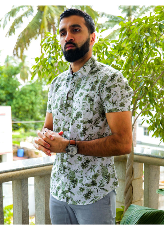 Tusok-orchardFeatured Shirt, Vacation-Printed Shirtimage-Green Linen (1)