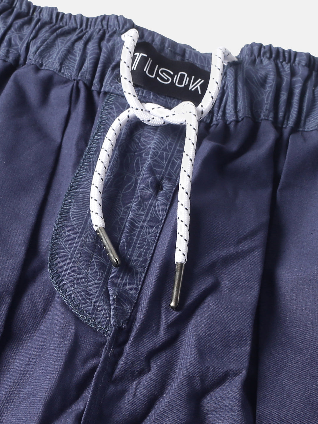Charcoal Men's Printed Shorts - Tusok